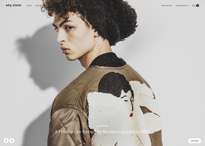 40个创意爆棚的电商网站设计欣赏