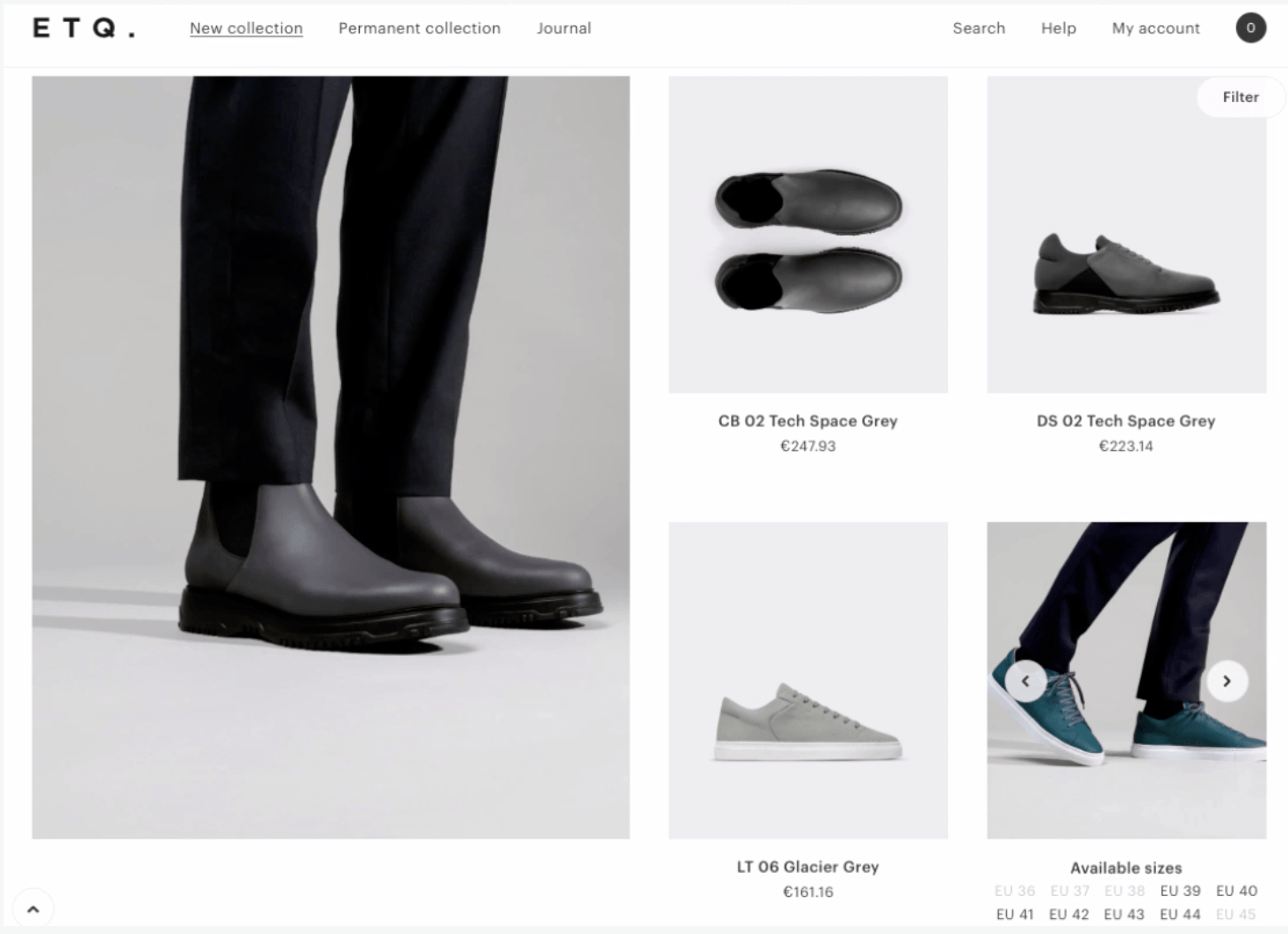 40个创意爆棚的电商网站设计欣赏