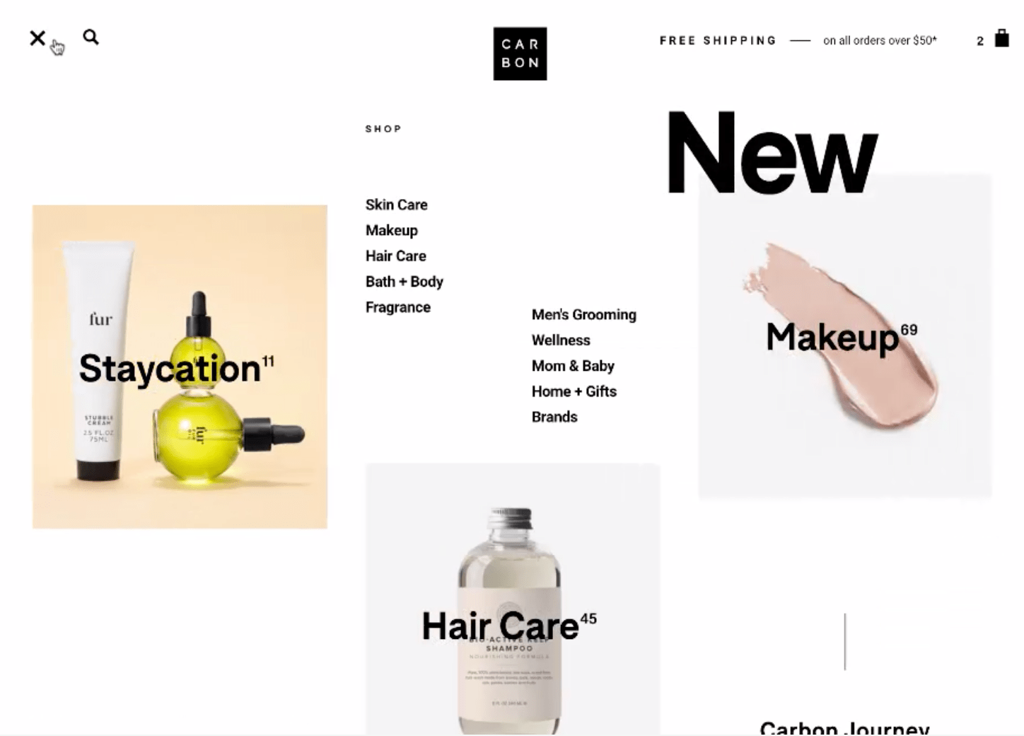 40个创意爆棚的电商网站设计欣赏