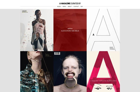 精选国外杂志风格网页设计欣赏