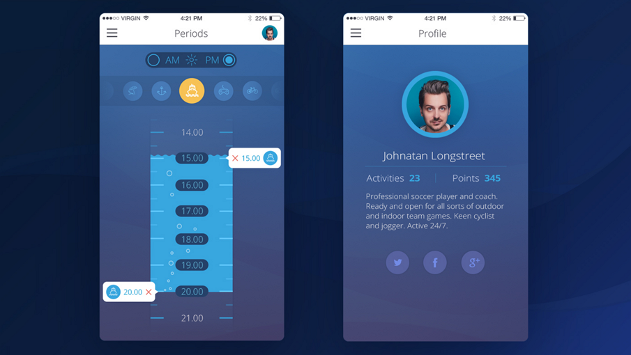 20个优秀手机界面扁平化设计欣赏