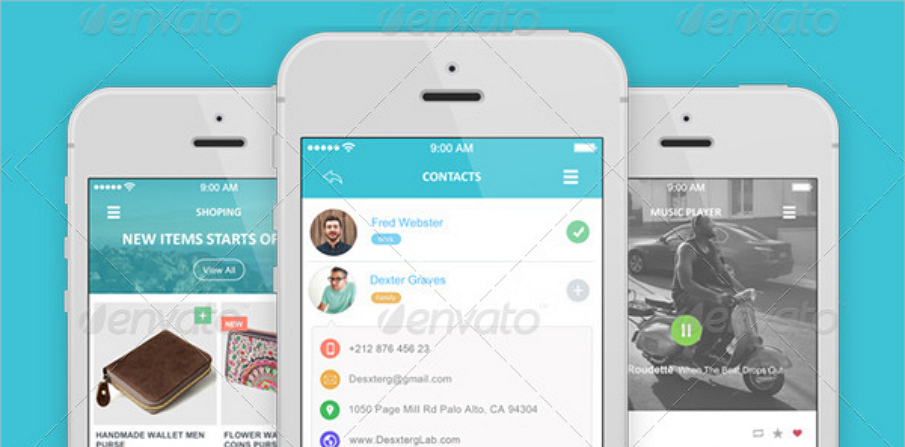 20个优秀手机界面扁平化设计欣赏