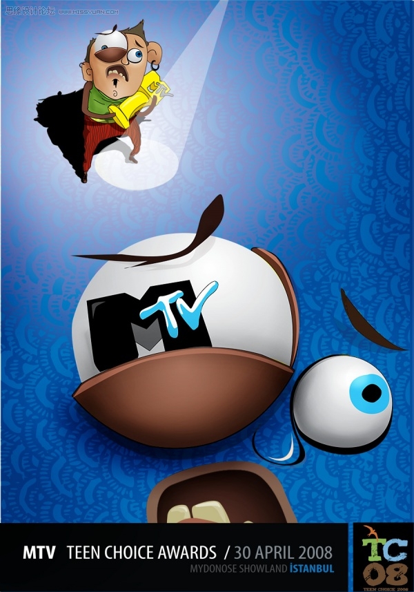 MTV音乐频道创意海报欣赏