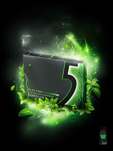 创意不错的产品海报设计欣赏