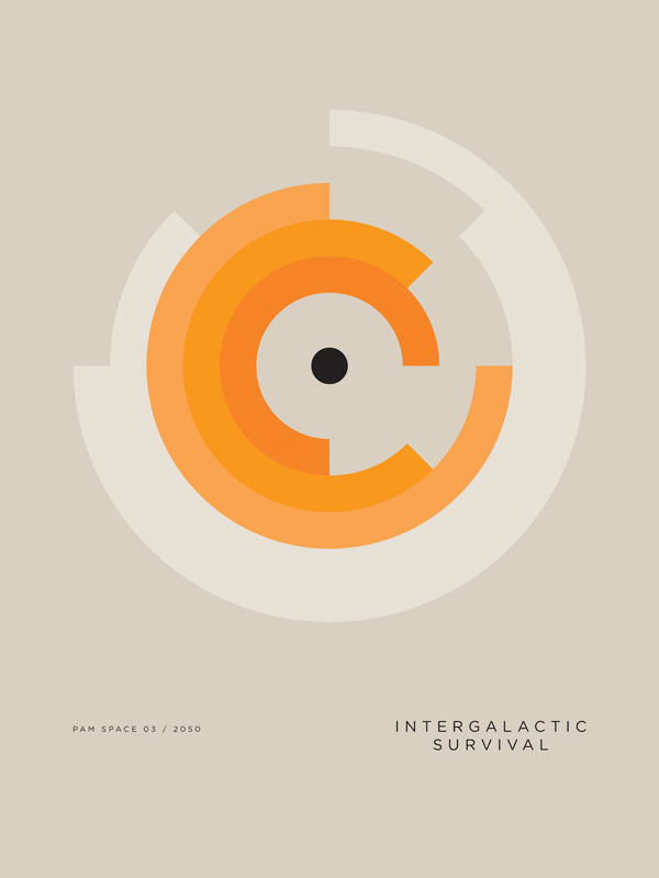 Paul Tebbott独特风格的海报设计欣赏