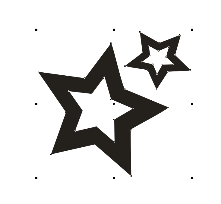 CorelDraw绘制海报中炫酷的中文立体字