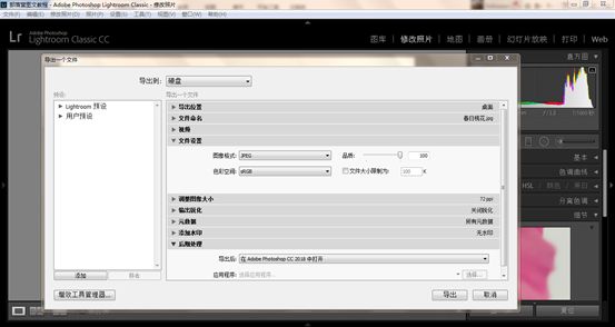 Photoshop结合LR调出更有意境的桃花