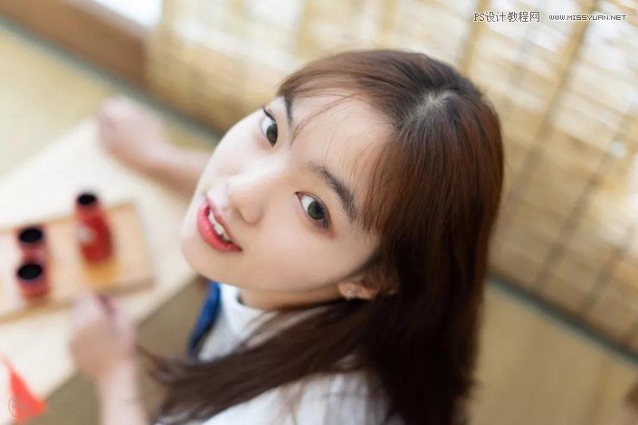 LR教程:给美女照片快速调出日系小清新效果