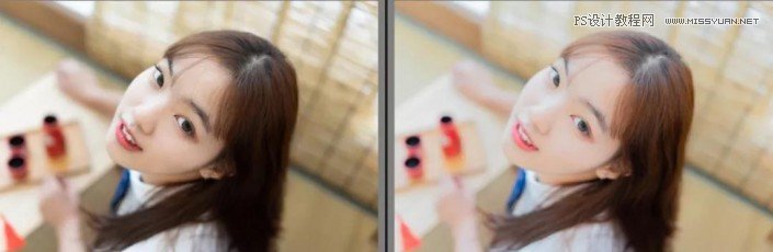 LR教程:给美女照片快速调出日系小清新效果