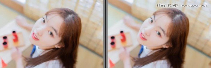 LR教程:给美女照片快速调出日系小清新效果