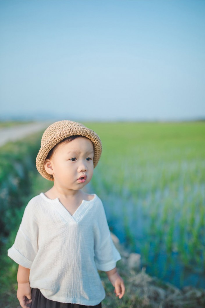 清新效果:用LR调出小清新主题的儿童照片
