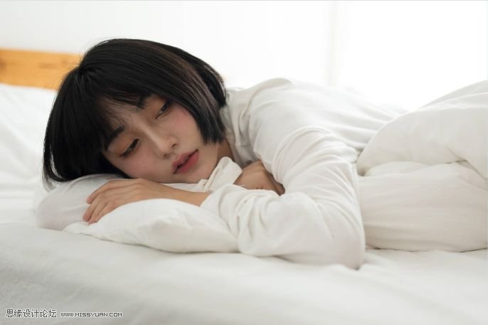 通透效果:用LR软件调出人像小清新效果