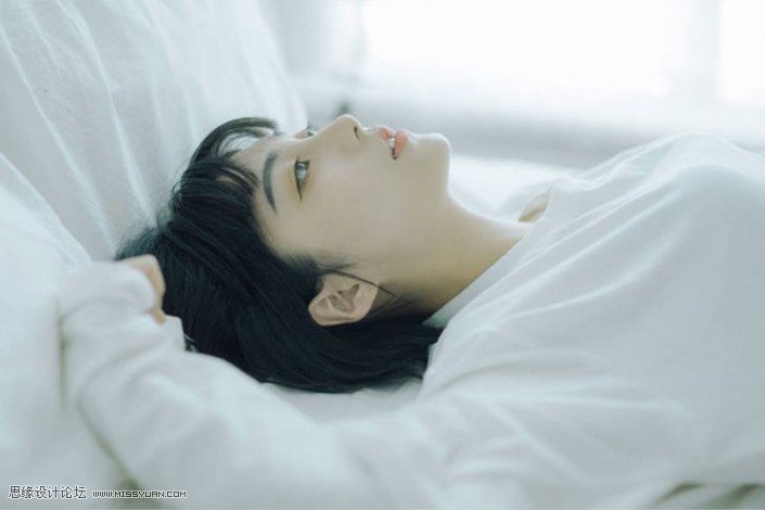 通透效果:用LR软件调出人像小清新效果