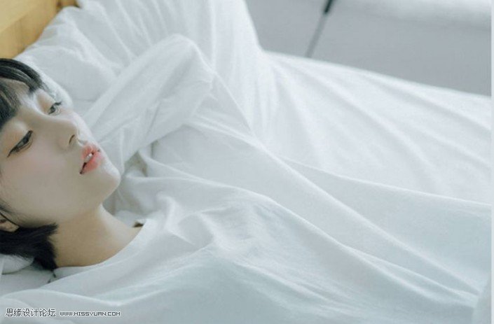 通透效果:用LR软件调出人像小清新效果