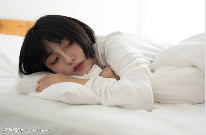 通透效果:用LR软件调出人像小清新效果