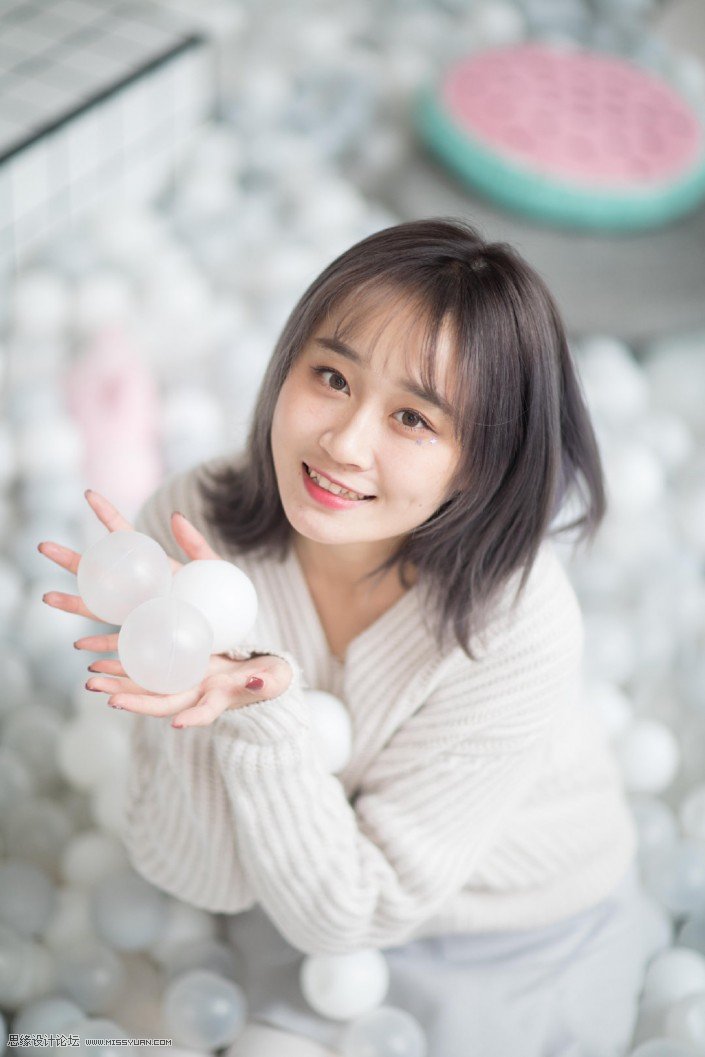 粉彩效果:用LR调出人像粉彩艺术效果