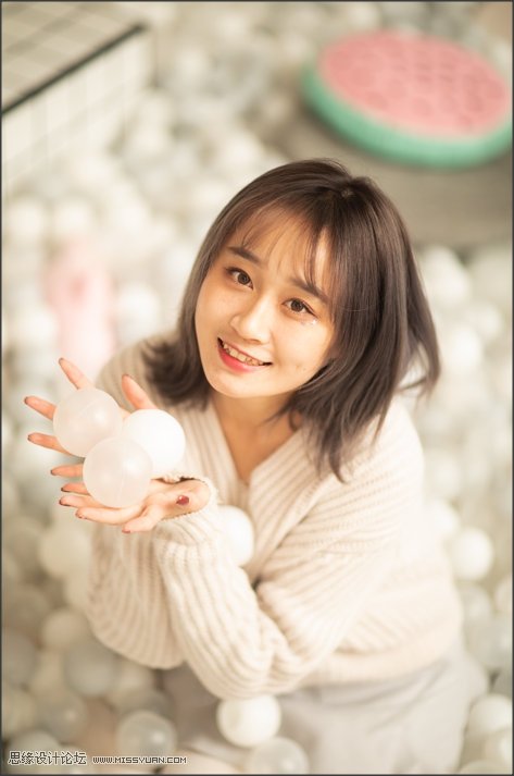 粉彩效果:用LR调出人像粉彩艺术效果