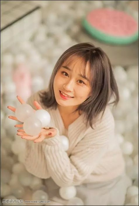 粉彩效果：用LR调出人像粉彩艺术效果