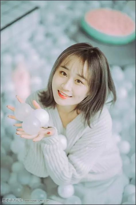 粉彩效果：用LR调出人像粉彩艺术效果