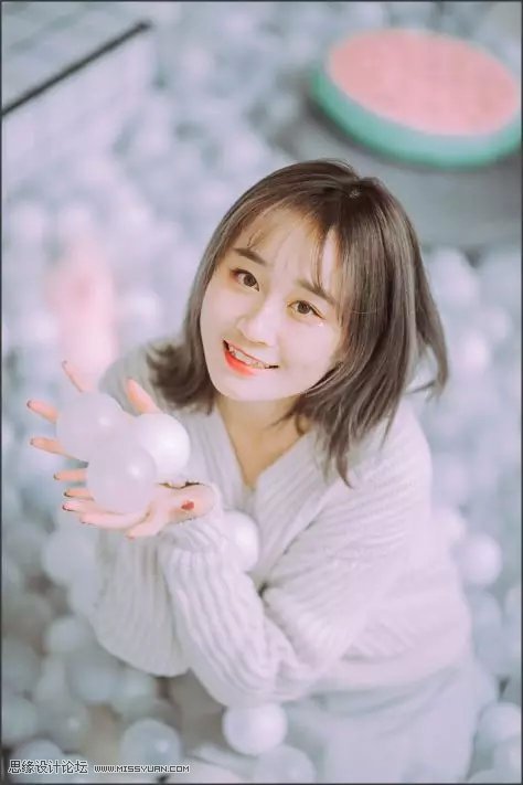 粉彩效果：用LR调出人像粉彩艺术效果