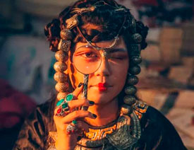 使用LR调出复古国画风的人像照片调色教程