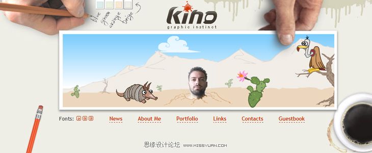 网站Banner的构成与设计形态分解