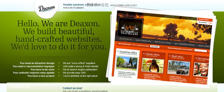 网站Banner的构成与设计形态分解