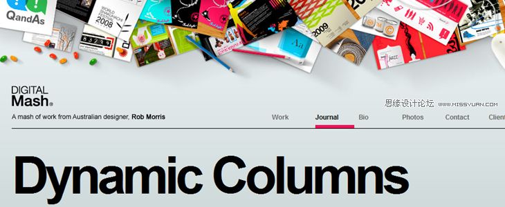 网站Banner的构成与设计形态分解