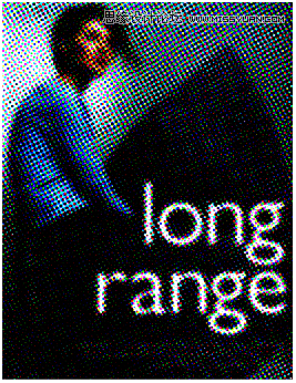 CorelDRAW制作半调网屏艺术效果