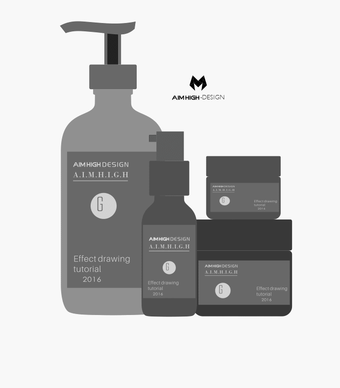 CorelDRAW简单介绍化妆品瓶子的绘制方法