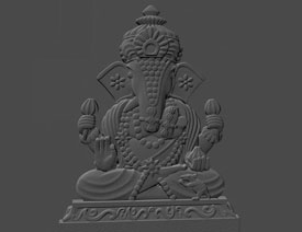 3DSMax模型转化浮雕效果实例教程