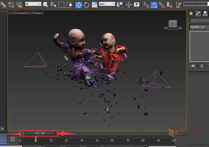 3ds Max制作简单的爆炸场景效果