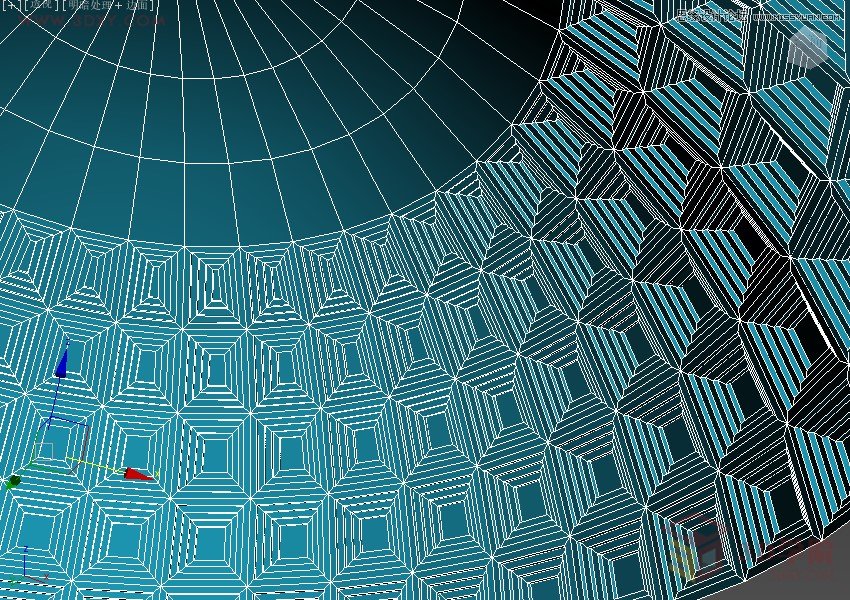 3ds Max给罗马万神殿穹顶建模教程