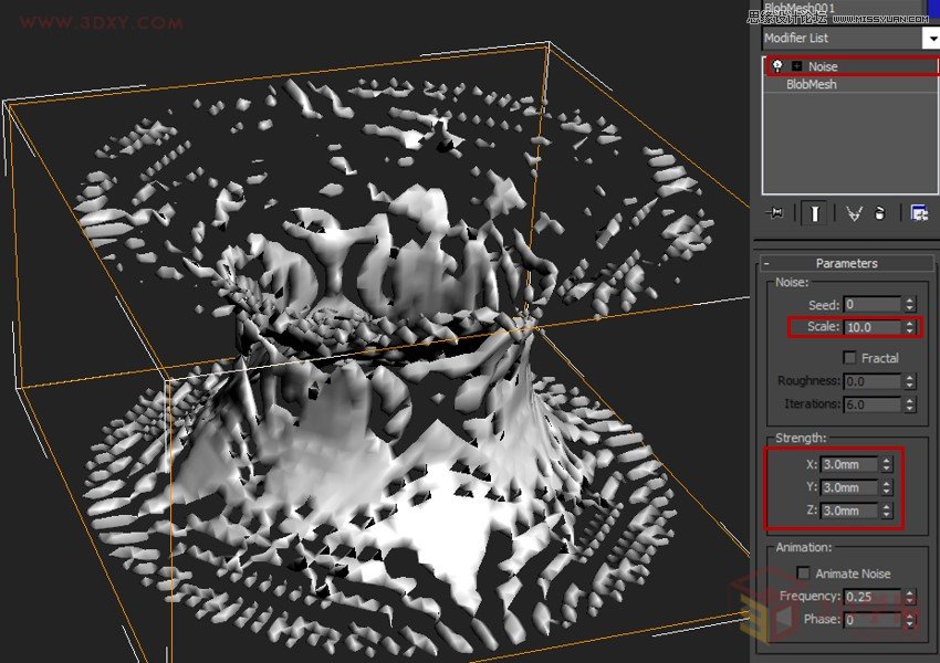 3DMAX如何制作趣味液体飞溅效果