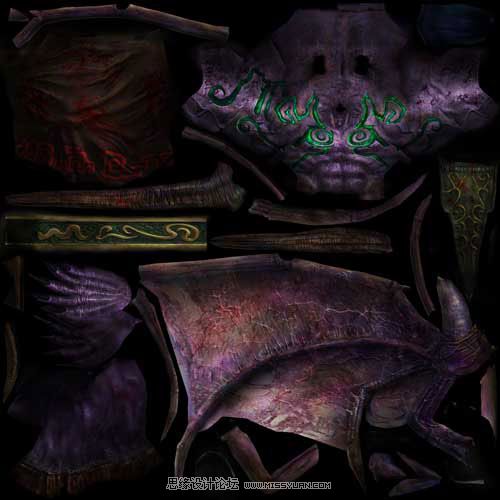 Maya制作华丽复杂的伊利丹教程