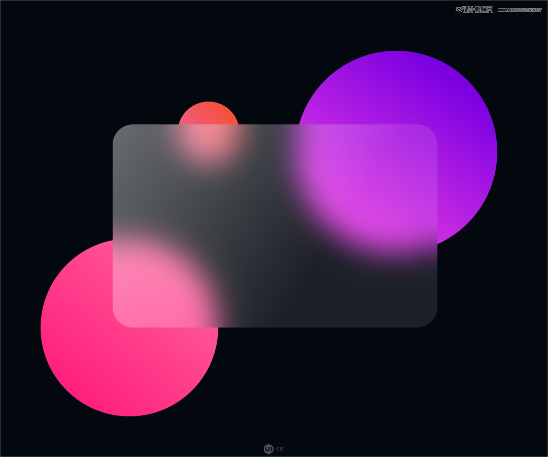 Sketch制作磨砂玻璃特效的UI效果