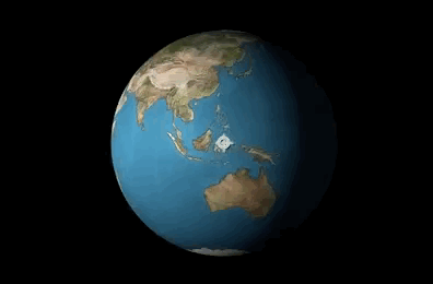 使用AE给平面图做成立体球面状动画教程