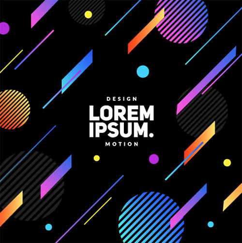 16款高质量的点线面助您做出好看的广告