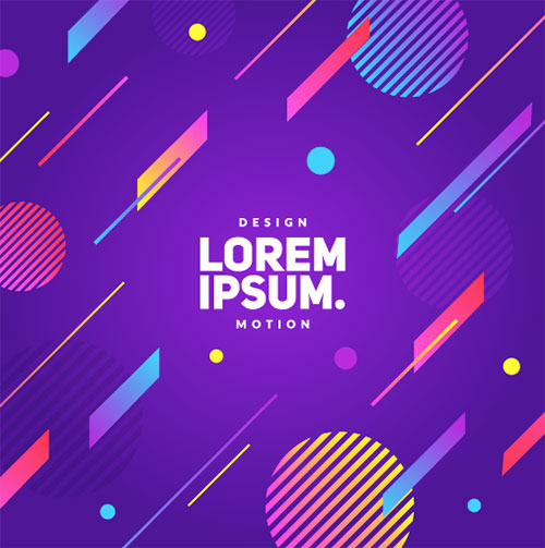 16款高质量的点线面助您做出好看的广告