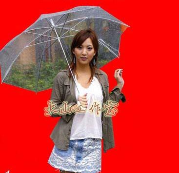Photoshop巧妙抠出透明的雨伞的抠图方法教程