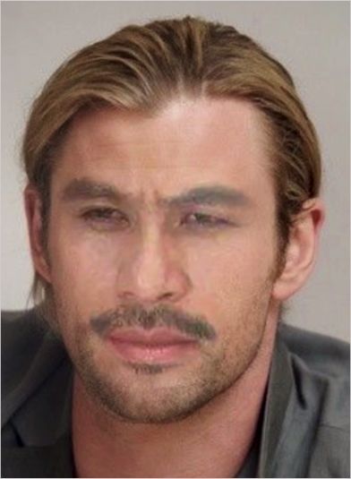 Photoshop合成快速给人像照片换脸方法教程