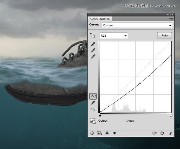 创意合成：用PS合成水中漂流的可爱猫咪