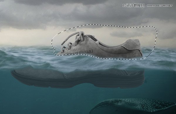 创意合成：用PS合成水中漂流的可爱猫咪