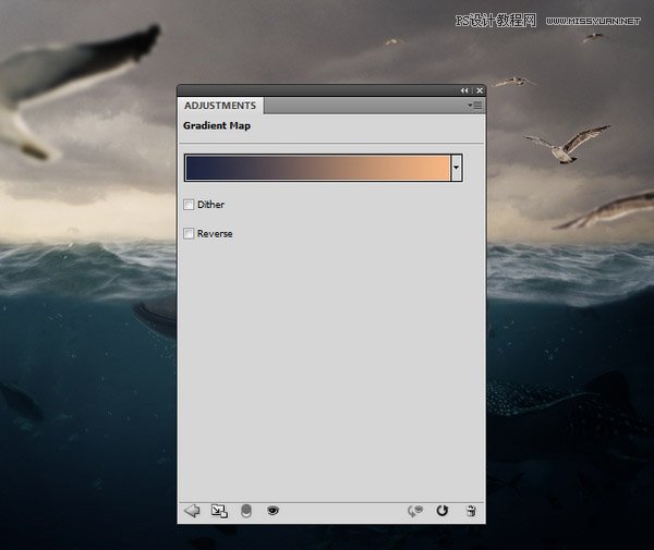 创意合成：用PS合成水中漂流的可爱猫咪
