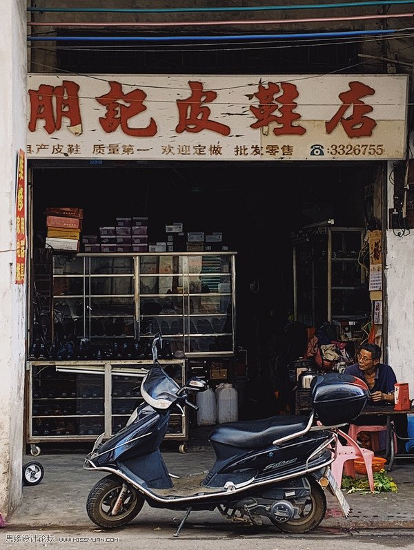 如何用手机拍出简单干净的构图