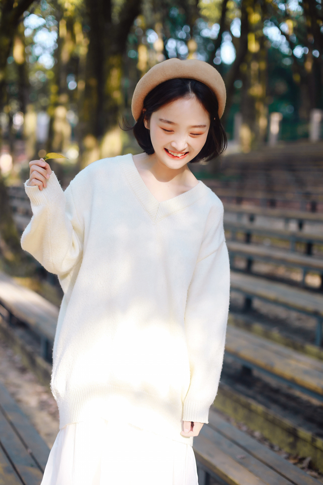 摄影师如何排除秋季暖黄色人像效果