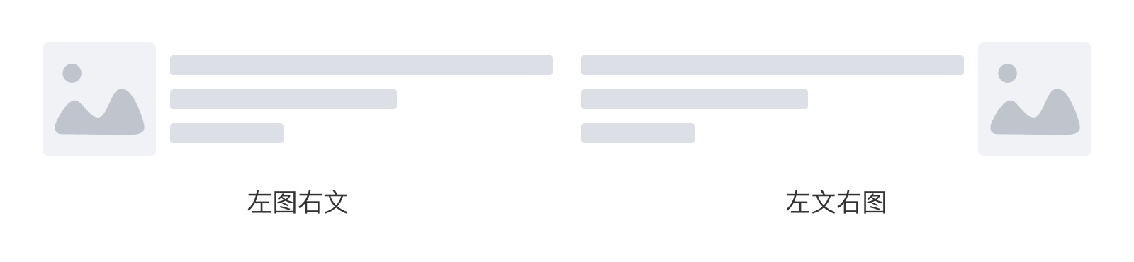 详解网页图文组合的三种布局方式