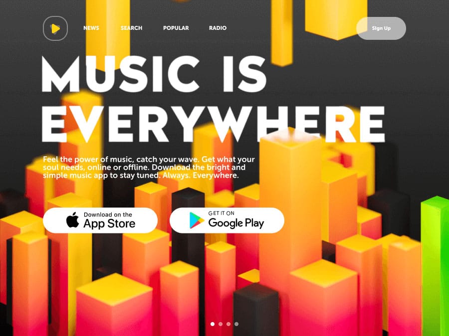 实例分析9款惊艳的网页设计作品