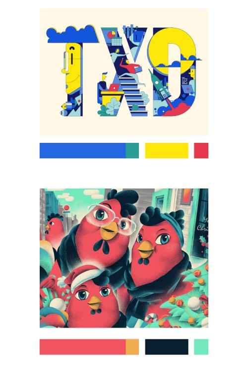 多种方法快速掌握不同的插画风格