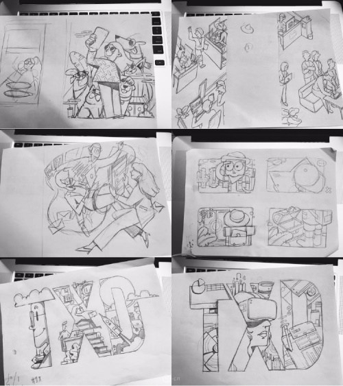 多种方法快速掌握不同的插画风格